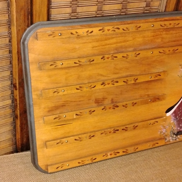 Vintage 90s Wood Cottagecore Perpetual Calendar**No Numbers Or Months Included** - Picture 2 of 5